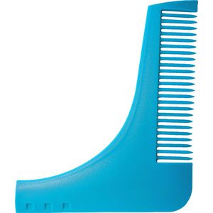 Baardkam Baard Trimmer Baard Kam Beard Shaper Baard Verzorging - Blauw