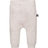 Rib jersey broekje (gemeleerd sand)