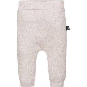 Rib jersey broekje (gemeleerd sand)