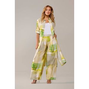 Mart Visser - Wide Leg Regular Waist - Palazzo Broek - Groen