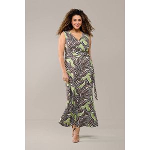 Mart Visser - Zomerjurk - Groen - Mouwloos - V-hals - Midijurk