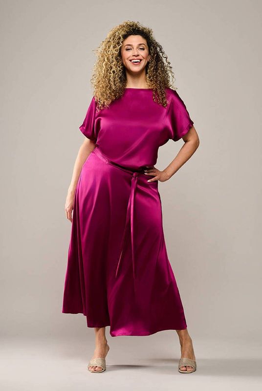 Mart Visser - Carissa - Midi Rok - Roze