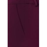 Mart Visser - Torya - Straight Pantalon - Donkerrood - High Waist