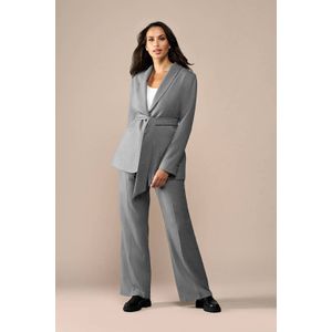 Mart Visser - Zaylee - Blazer - Grijs - Met Reverskraag en Knoopsluiting