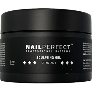 NailPerfect LED/UV Sculpting Gel Crystal I 14gr