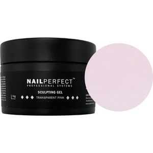 Nail Perfect - LED/UV - Sculpting Gel - Transparent Pink - 14 gr