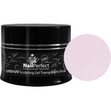Nail Perfect LED/UV Sculpting Gel Transparent Pink 45 gr