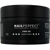 Nail Perfect - Fiber Gel - Mellow White - 14gr