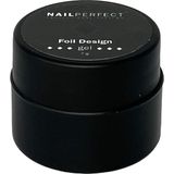 Nail Perfect - Foil Design Gel - Black - 7 gr