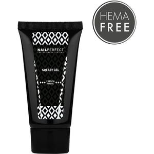 Nail Perfect - Sqeasy Gel - French White - 60gr