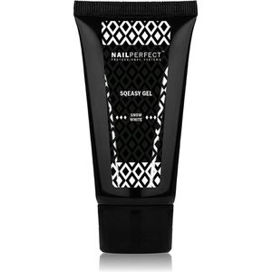 NailPerfect - Sqeasy Gel - Snow White - 60gr