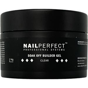 Nailperfect - UPVOTED - Soak Off Builder Gel - Clear