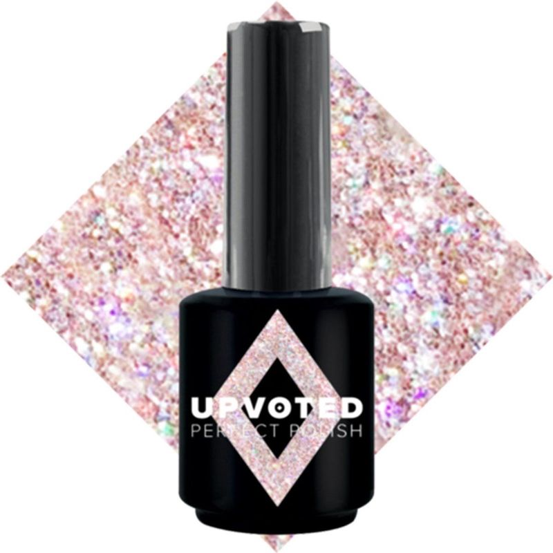 Upvoted - Perfect Polish - Glitter Sweet - Gellak - 15 ml