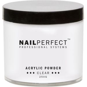 NailPerfect - Powder - Helder - Medium tot Snel Hardende Acrylpoeder