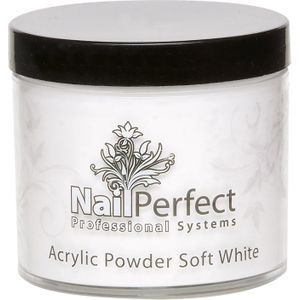 Nail Perfect - Basic Acrylic Powder - Soft White - 25 gr