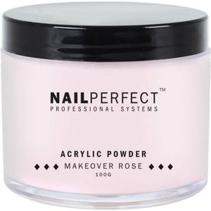 NailPerfect Acrylic Powder Makeover Rose 25gr