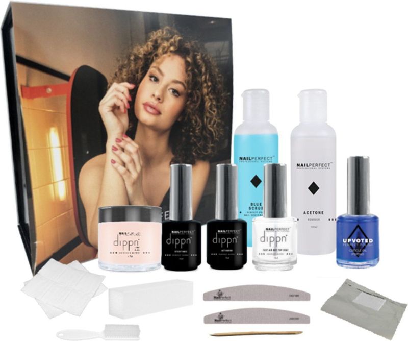 NailPerfect - Dippn' Get Started Kit - Manicure Set - Inclusief Poeders en Accessoires