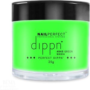Acrylic Perfect Dippn' Dippn' Powder #045 Green Mania