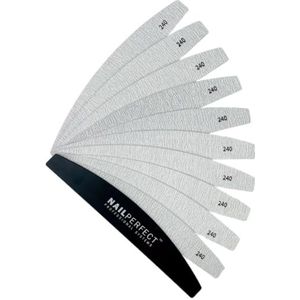 Nagelvijl - Halvemaan - Kunststof Basis - Korrelgrootte 240