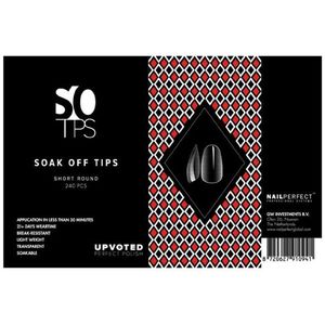 Upvoted - Soak Off Tips - Transparant - 240 Stuks