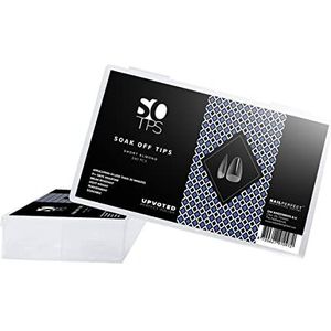 Upvoted - Soak Off Tips - Transparant - 240 Stuks