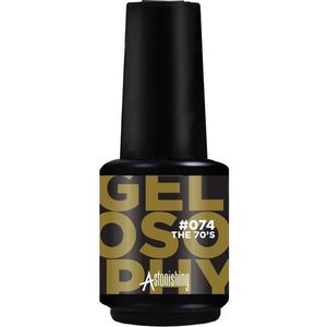 Astonishing - Gelosophy 074 THE 70's - Gel Polish - 15ml - Hoog Gepigmenteerd