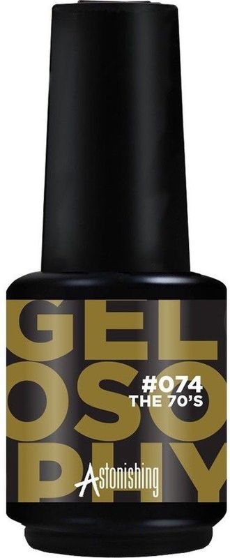 Astonishing - Gelosophy 074 THE 70's - Gel Polish - 15ml - Hoog Gepigmenteerd
