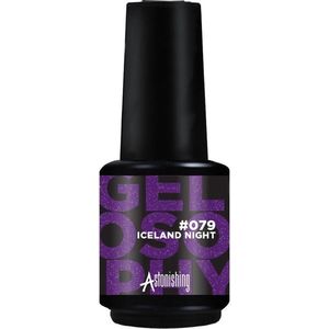 Astonishing - Gelosophy 079 - Nagellak - Iceland Night - 15ml
