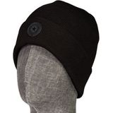 Airforce bonnet small logo beanie in de kleur zwart.