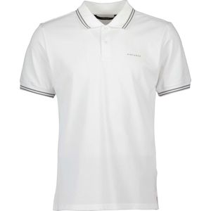 Airforce Doubble Stripe Polo Heren Pastel Blue/White M