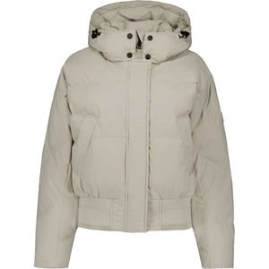 Air-Force - Bomber Jacket - Beige - Katoen - Met Capuchon