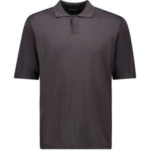 Airforce Knitted Polo Shirt - Gun Metal M