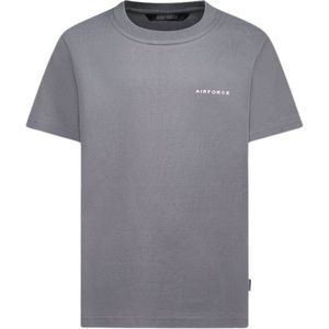 Airforce - Basic Casual - T-shirt - Grijs - 100% Katoen