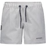Airforce - Seesucker - Zwemshort - Wit - Jongens