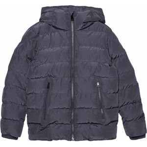 Airforce - Gewatteerde Jas - Donkerblauw - Voor Jongens - Met Capuchon