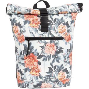 New Rebels ® Mart - Rolltop - Rugzak - Waterafstotend - Flower Flora Light - Large II - Rugtas