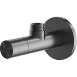 Hotbath archie hoekstopkraan rond met filter 1/2 geborsteld gunmetal pvd