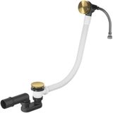 Hotbath - Archie - Badoverloop - Geborsteld Messing - RVS 316