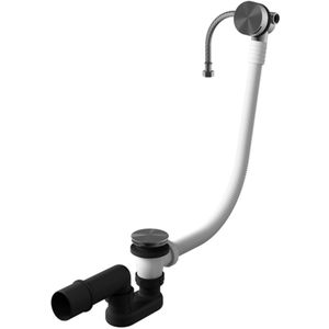 Badoverloop Vulcombinatie Hotbath Archie Geborsteld Gunmetal PVD