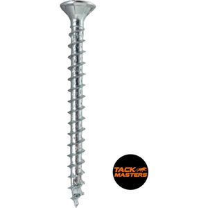 Tackmasters® Spaanplaatschroef 3,5 x 30 TX20 - 1000 stuks - Voldraad schroeven - Verzonken kop - Professionele houtschroeven