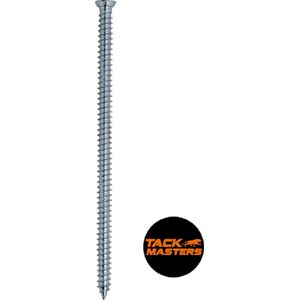 Tackmasters® Kozijnschroef 7,5 x 150 TX30 - 100 stuks - Platkop - Kozijnschroeven - Betonschroeven - Professionele schroeven