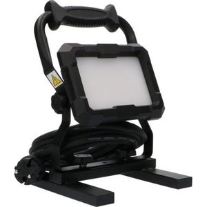 Tackmasters® Bouwlamp LED 50W - 4500lm - IP65 Stootvast - Werklamp - Professionele verlichting - Incl. 500 cm aansluitstekker