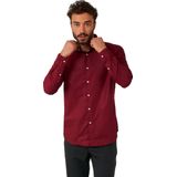OppoSuits - Blazing Burgundy - Overhemd - Heren