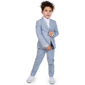 OppoSuits - Daily Seer Sucker - Blazer - Blauw - Katoen