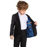 OppoSuits Jongens Daily Deep Blauw - Chic Pak voor Speciale Gelegenheden