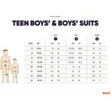 OppoSuits Donkergrijs Jongens Pak - Daily Dark