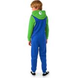 OppoSuits - Luigi Onesie - Groen/Blauw - Katoen/Polyester