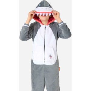 OppoSuits - Shark Onesie - Zacht - Fleece - Kinderen