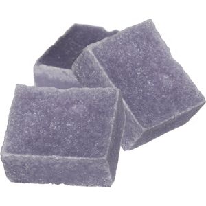 Ideas4seasons Amberblokjes/geurblokjes - lavendel geur - 3x stuks - huisparfum