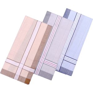 Fako Fashion® - Heren Zakdoeken - Zakdoek - 100% Katoen - 40x40cm - Serie 7 - 3 Stuks